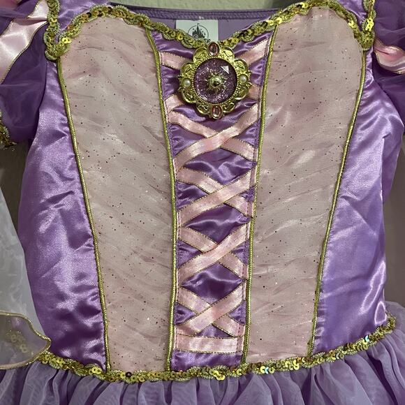 Disney Parks Rapunzel Tangled Dress Up Halloween Costume - Picture 5 of 6